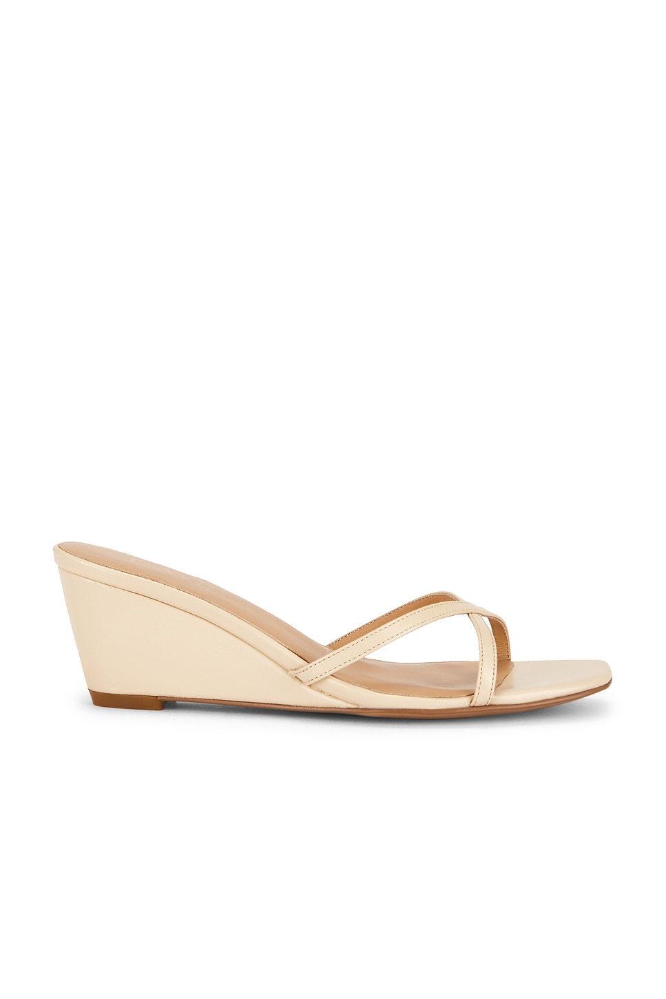Clarice Wedge in Light Nude View 1 of 5