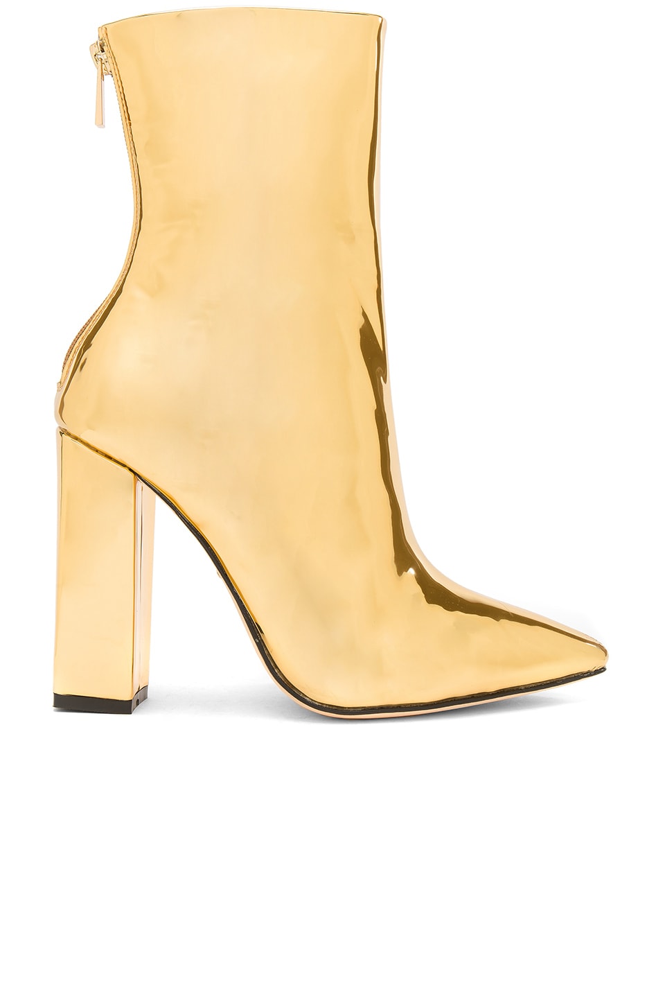 gold bootie