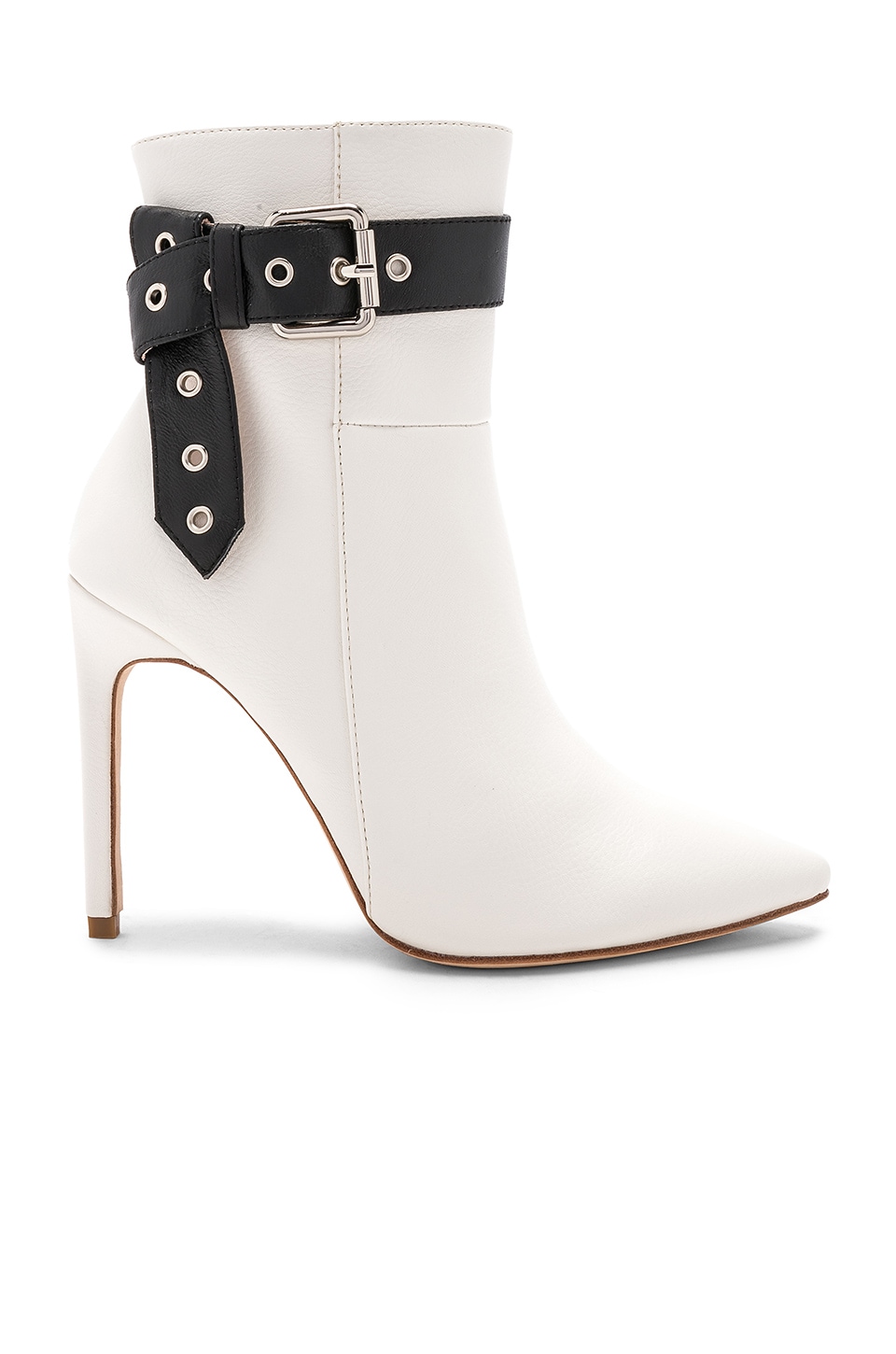 revolve white booties