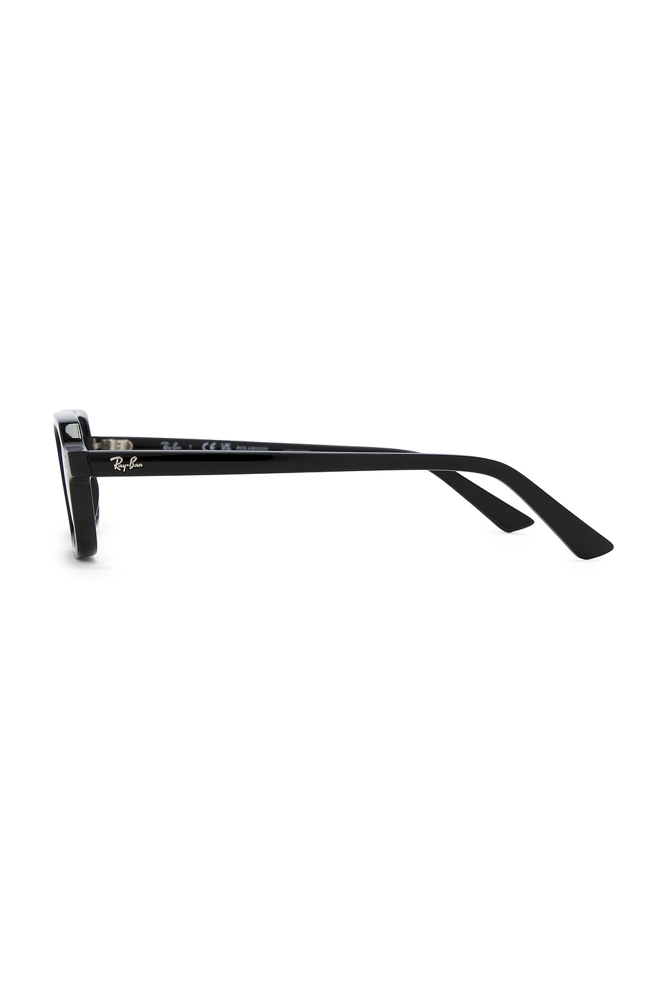 Ray-Ban Zuri Bio-Based Sunglasses in Black & Dark Grey Polar | REVOLVE