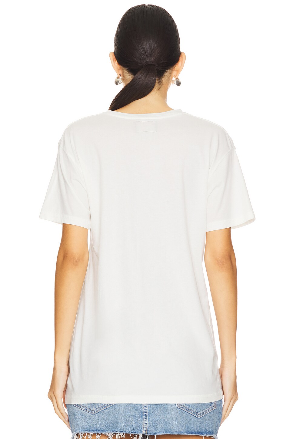 Palm Spring Brand Retro Brand Palm Springs Tee in Antique White | REVOLVE