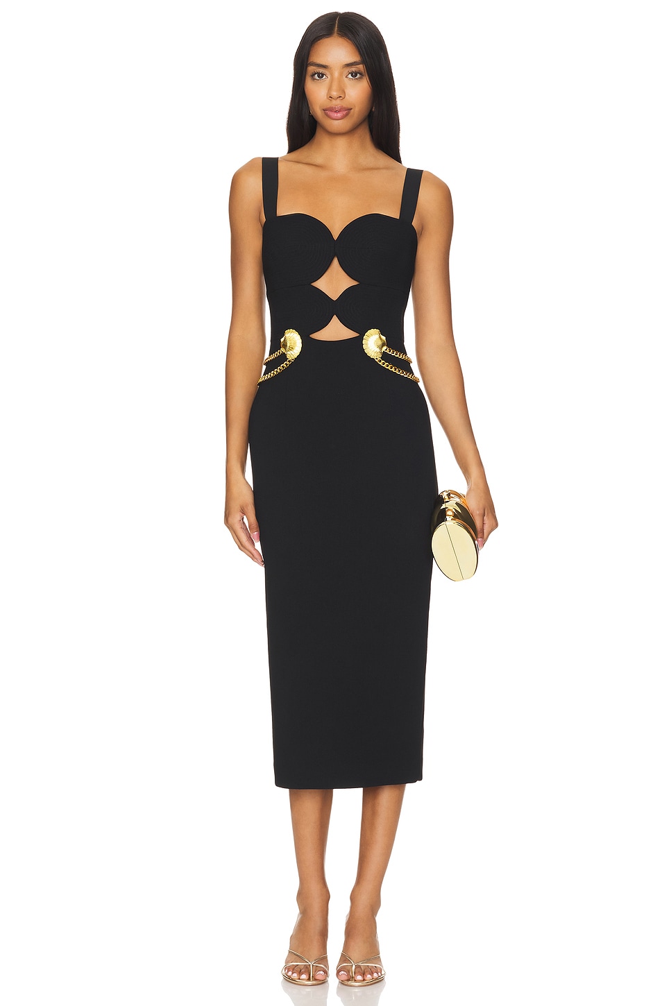 Vixen Chain Embellished Bodycon Vixen Chain Embellished Bodycon