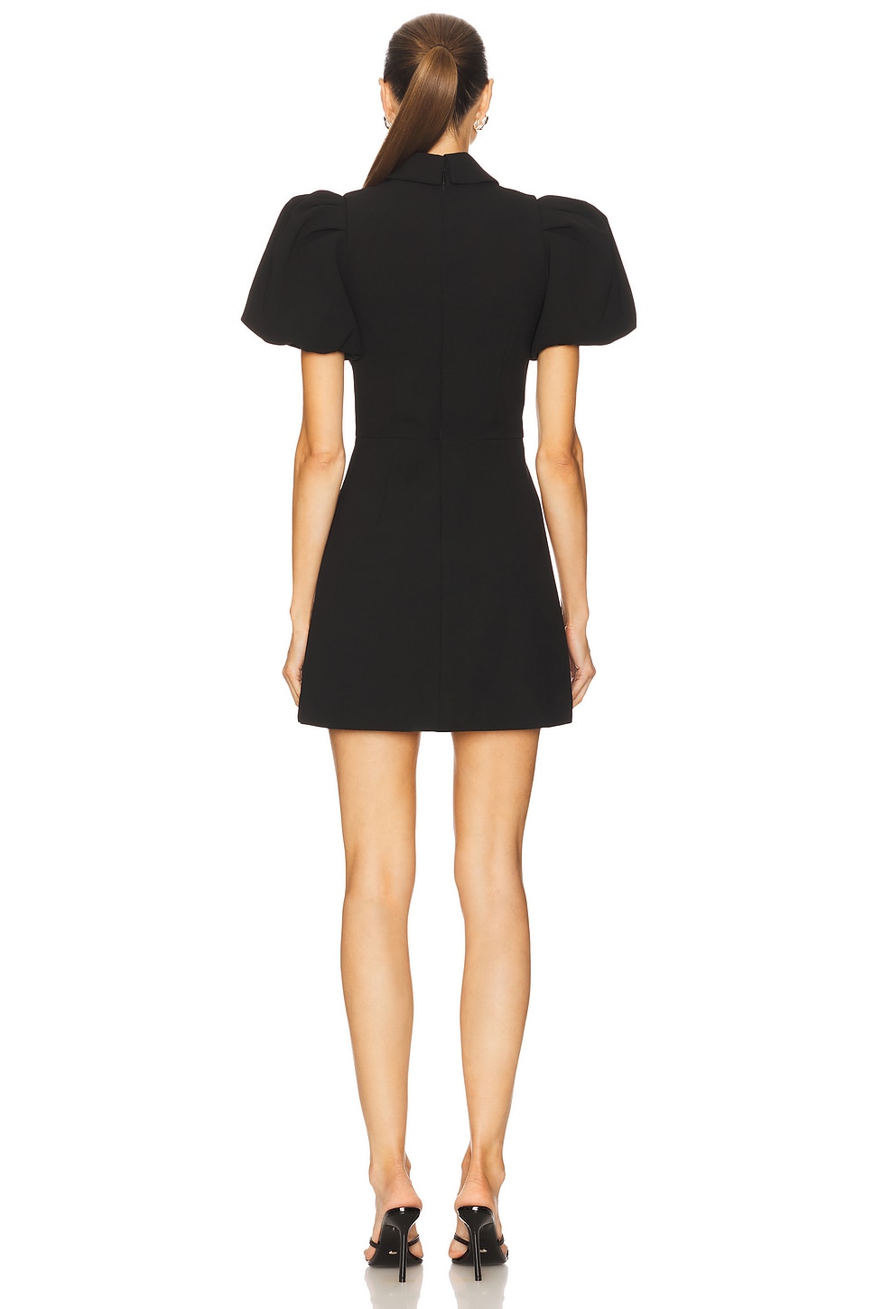 Rebecca Vallance Emma Mini Dress in Black & White | REVOLVE