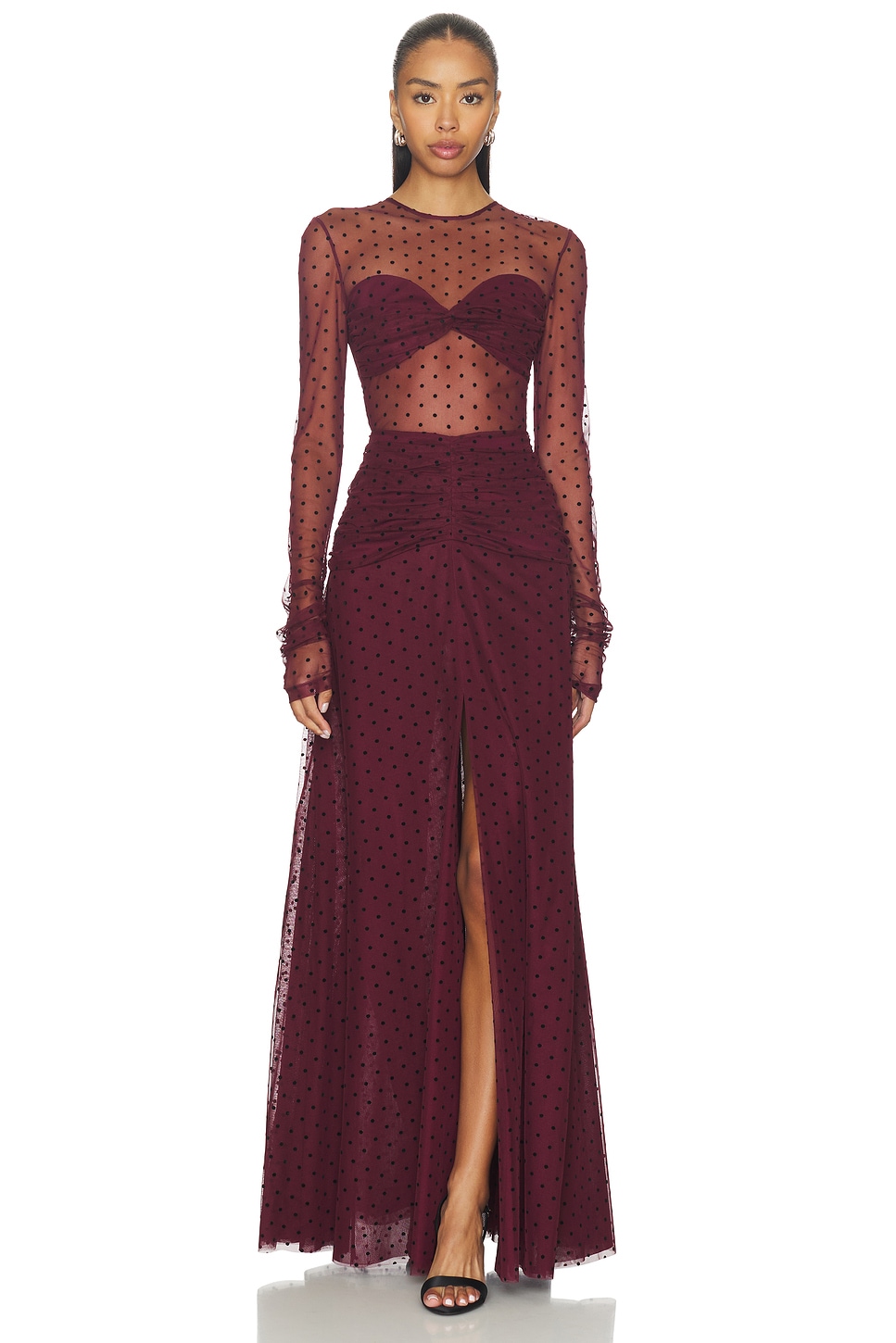 stretchy lace wedding dress THICK STRAP LACE TRAIN WEDDING GOWN main image 1