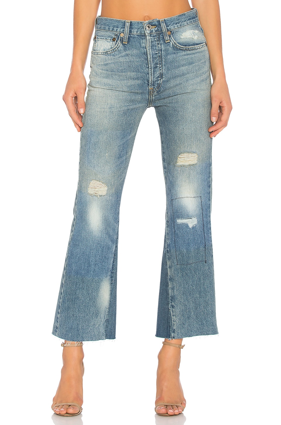 RE/DONE LEVI'S The Leandra in Ghost | REVOLVE