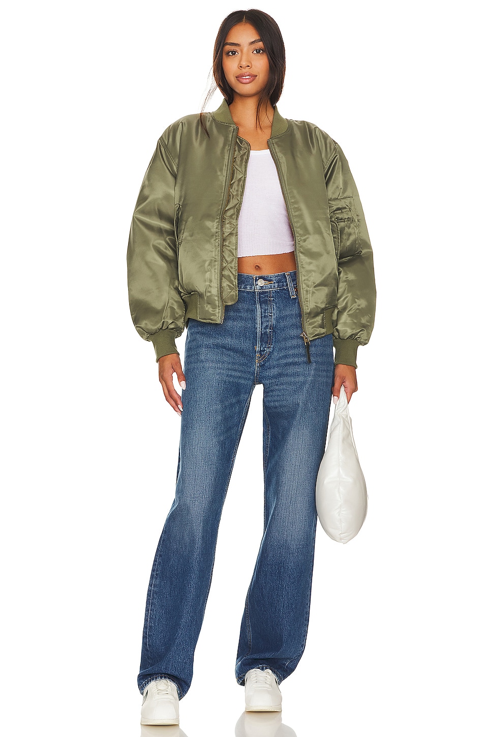 RE/DONE Originals The Long Loose Jeans in Bay Fade | REVOLVE
