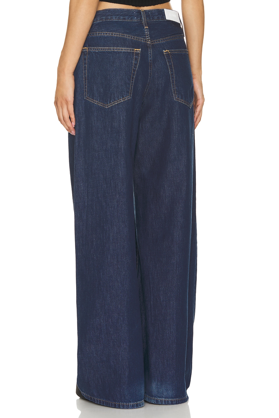 RE/DONE Mid Rise Palazzo Jeans thumbnail