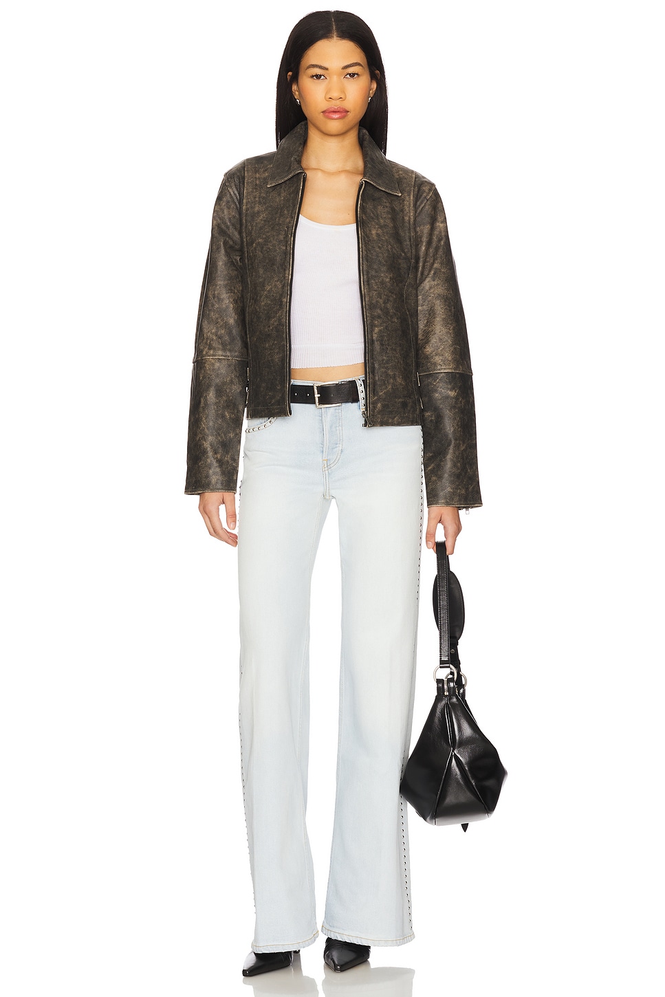 RE/DONE Originals Mid Rise Wide Leg Jeans thumbnail