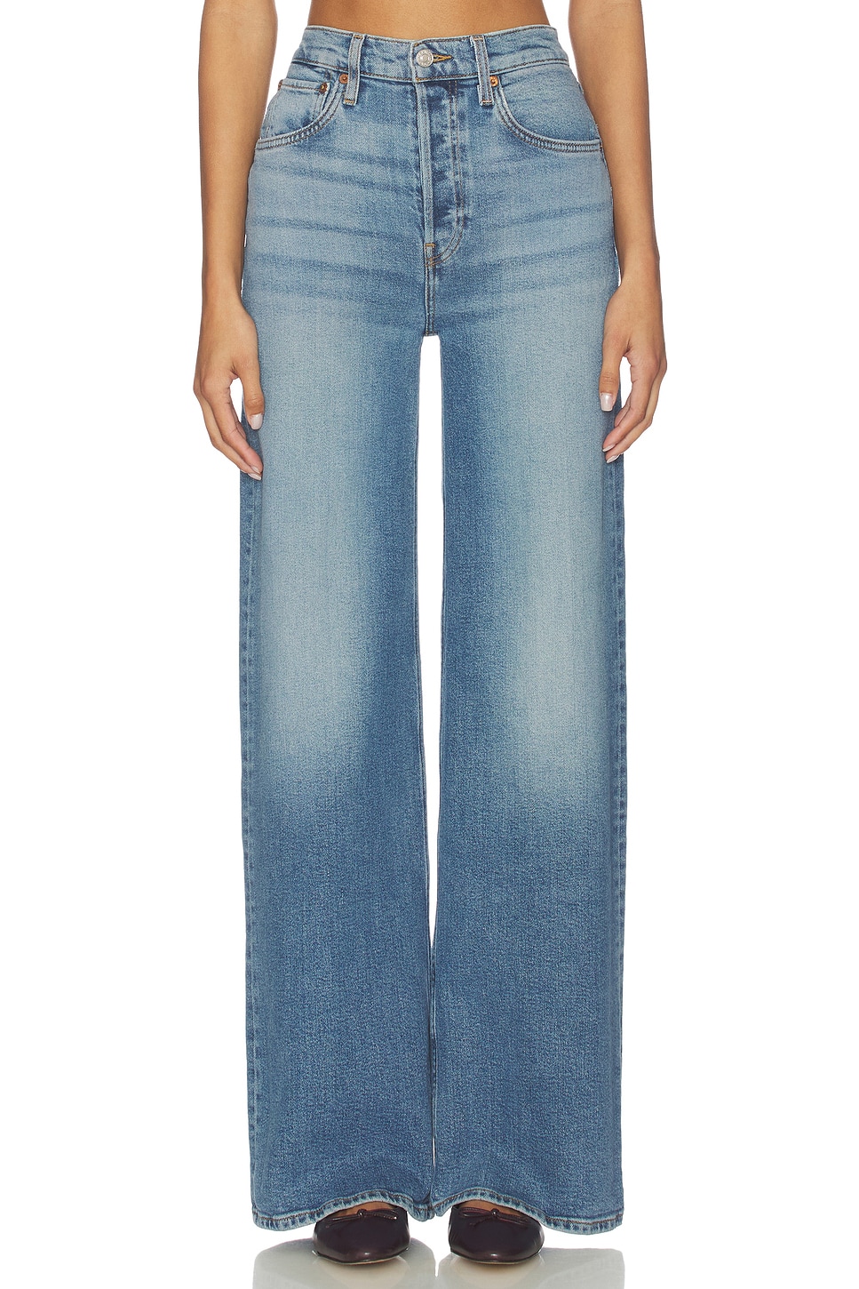 High Rise Wide Leg Jeans - thumbnail 2