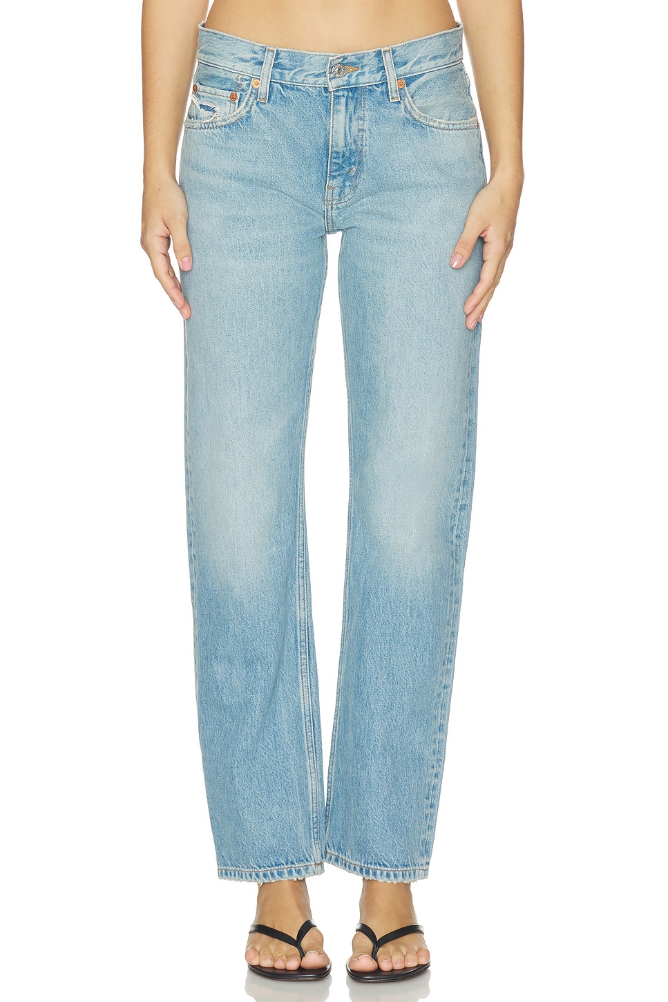 Blondie Straight Leg Jeans - thumbnail 2
