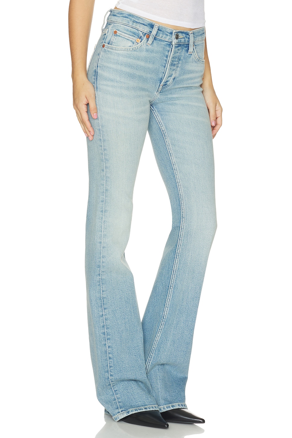 70s High Rise Bootcut Jeans - thumbnail 3