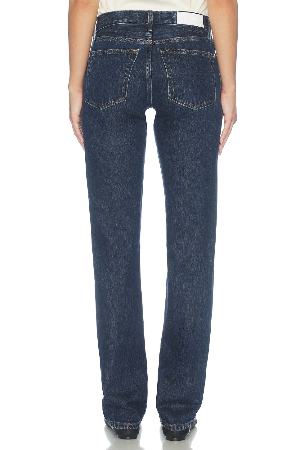 RE/DONE Slim Cig Straight Leg Jeans