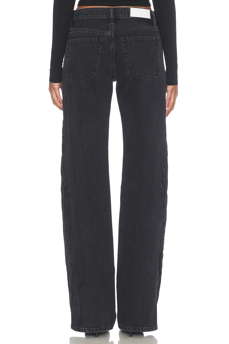 RE/DONE Laurel Zebra Barrel Jeans