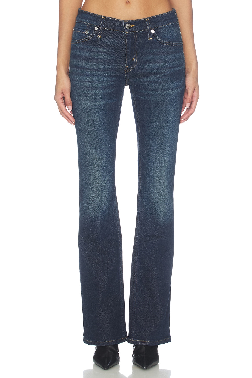 RE/DONE Micro Bootcut Jeans