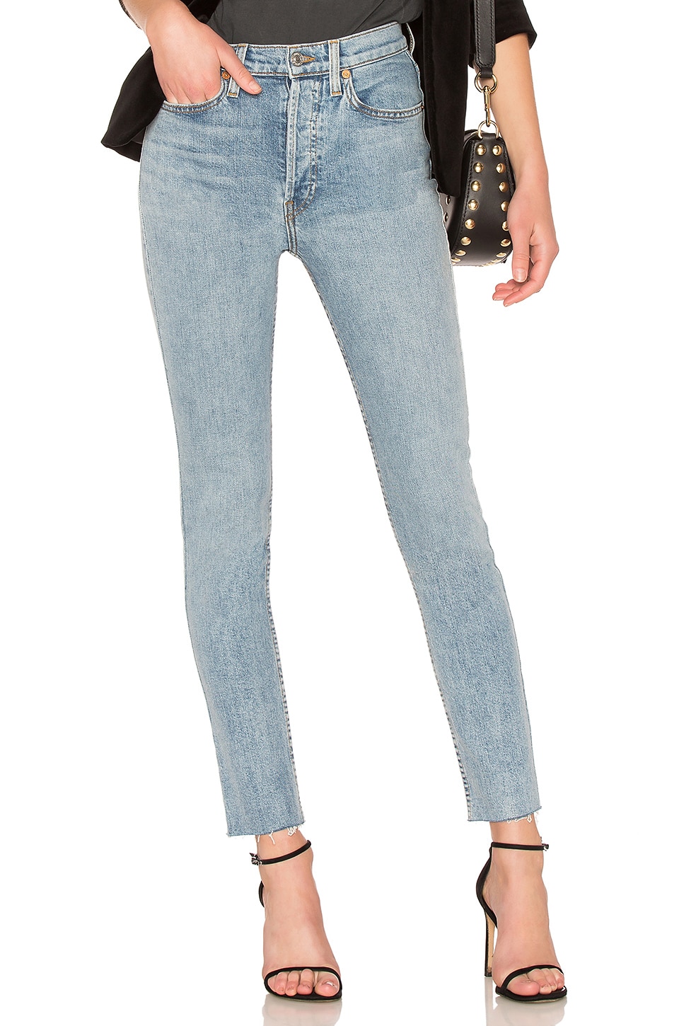 High Rise Ankle Crop