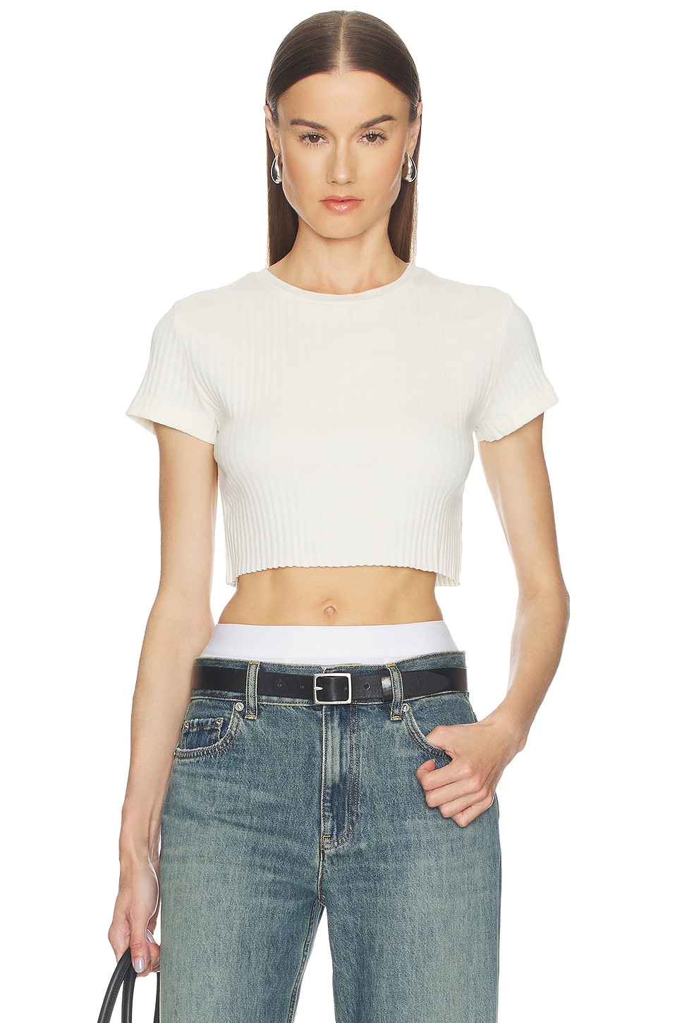 Cropped 60s Slim Tee