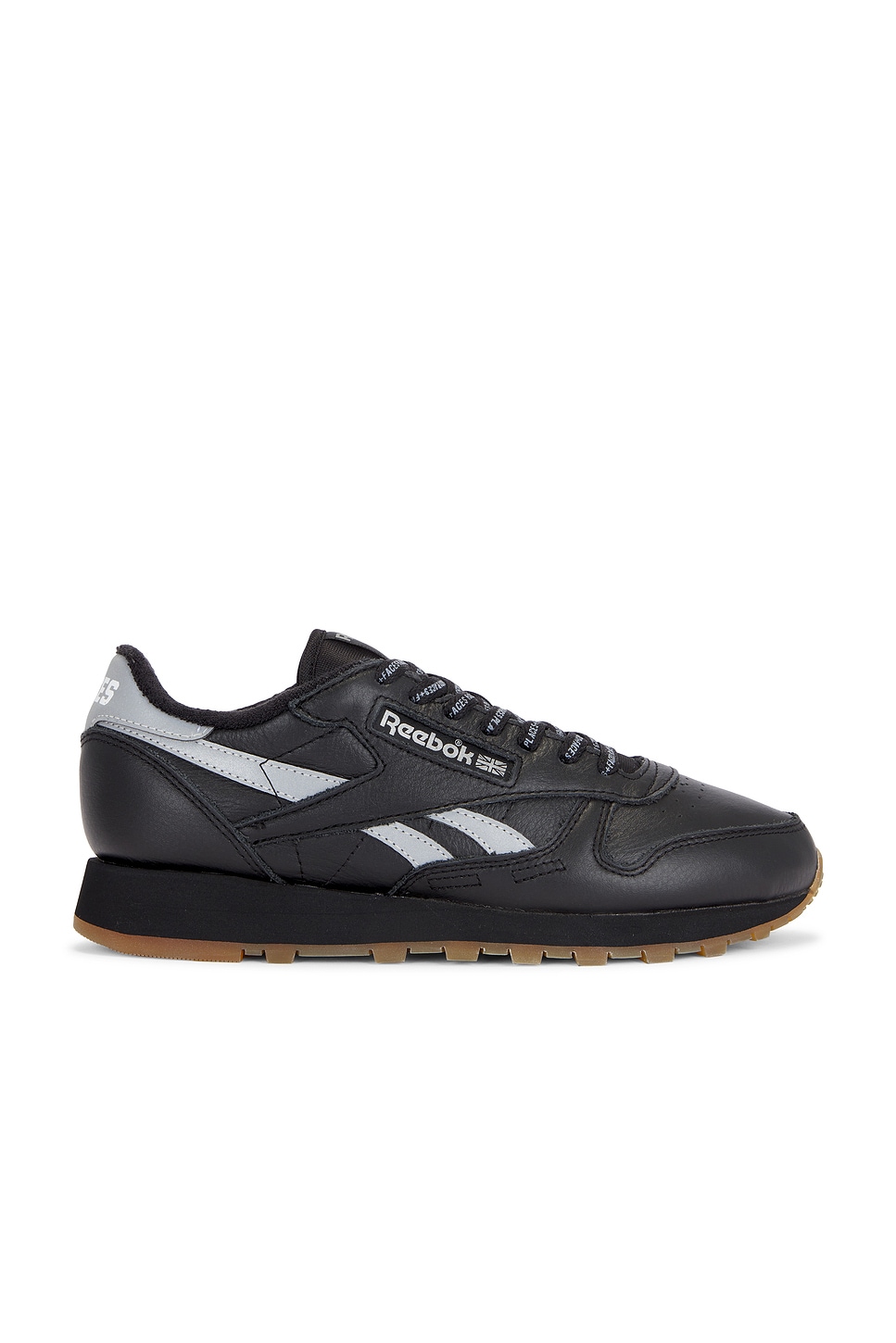 Reebok black and white trainers online