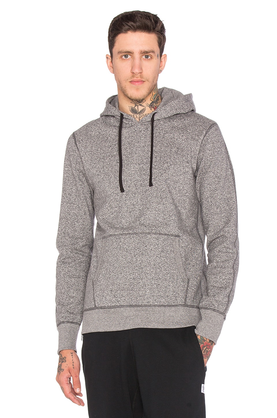 reigning champ charcoal hoodie