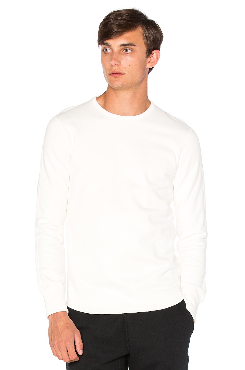 reigning champ scalloped hoodie