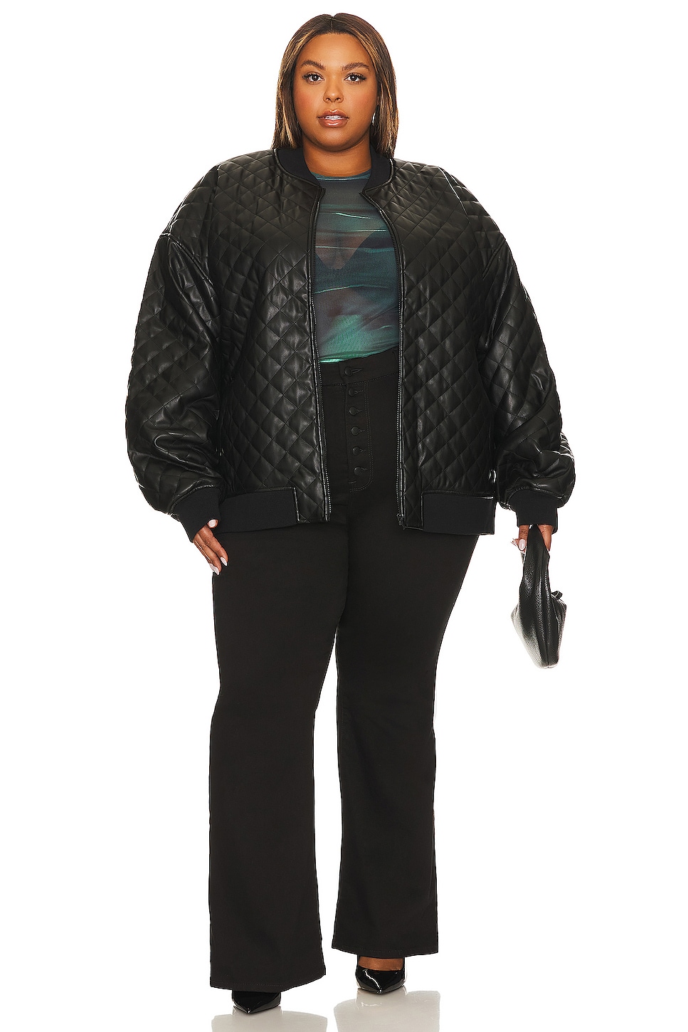 Ellen Quilted Bomber Jacket