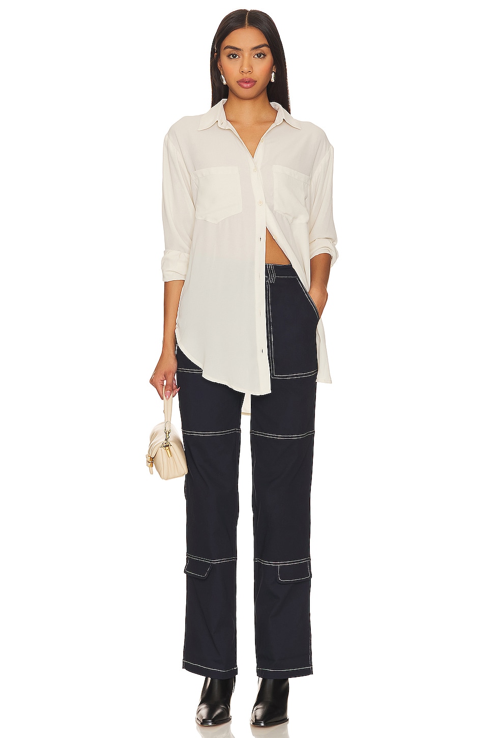 REMI x REVOLVE Michelle Button Up Shirt thumbnail