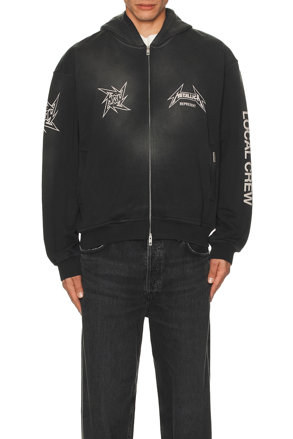 注目ショップ・ブランドのギフト Year 40 Metallica x REPRESENT Anniversary in Hoodie Zip テープ・マスキングテープ