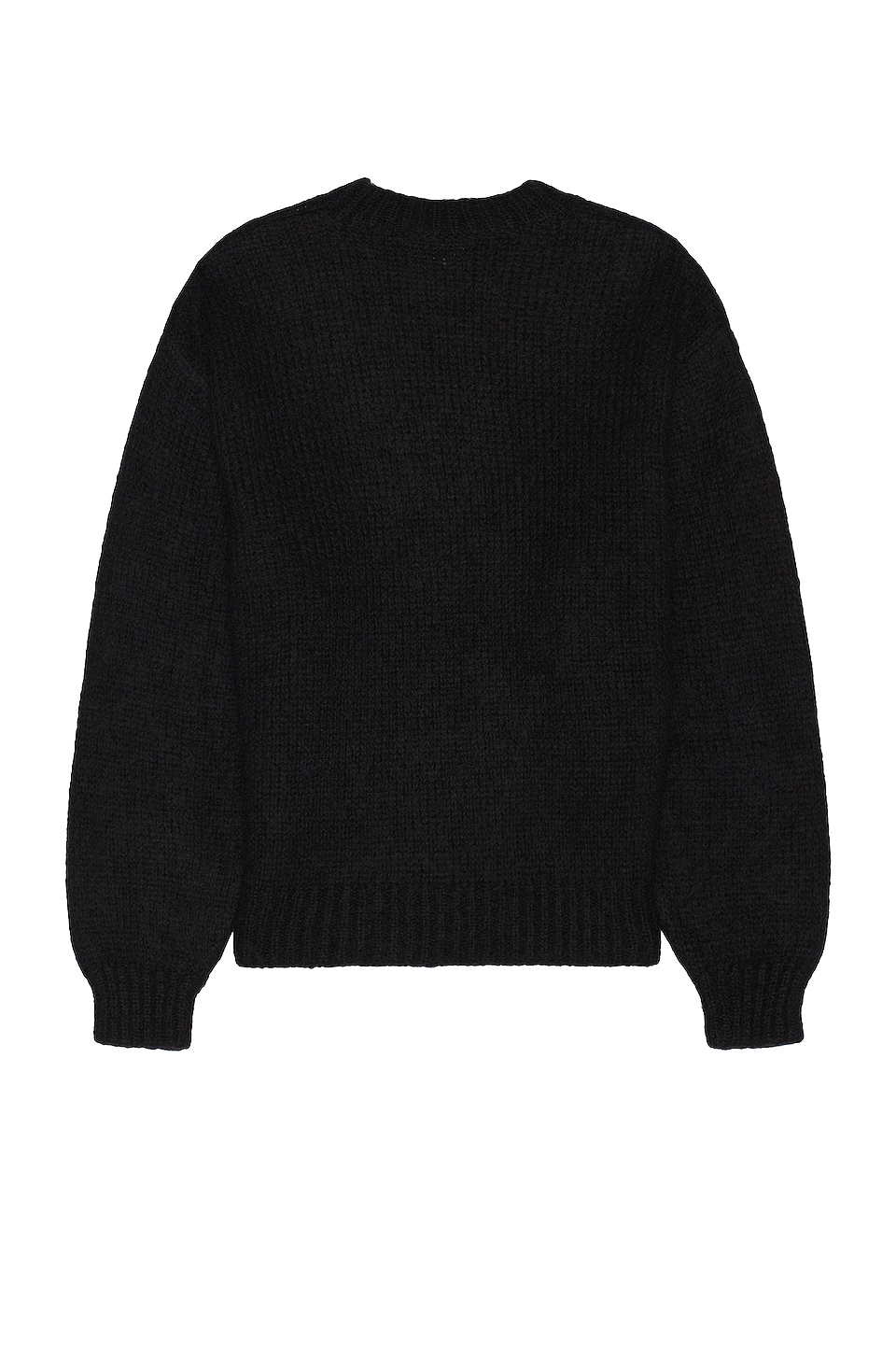 REPRESENT Mohair Sweater in Jet Black