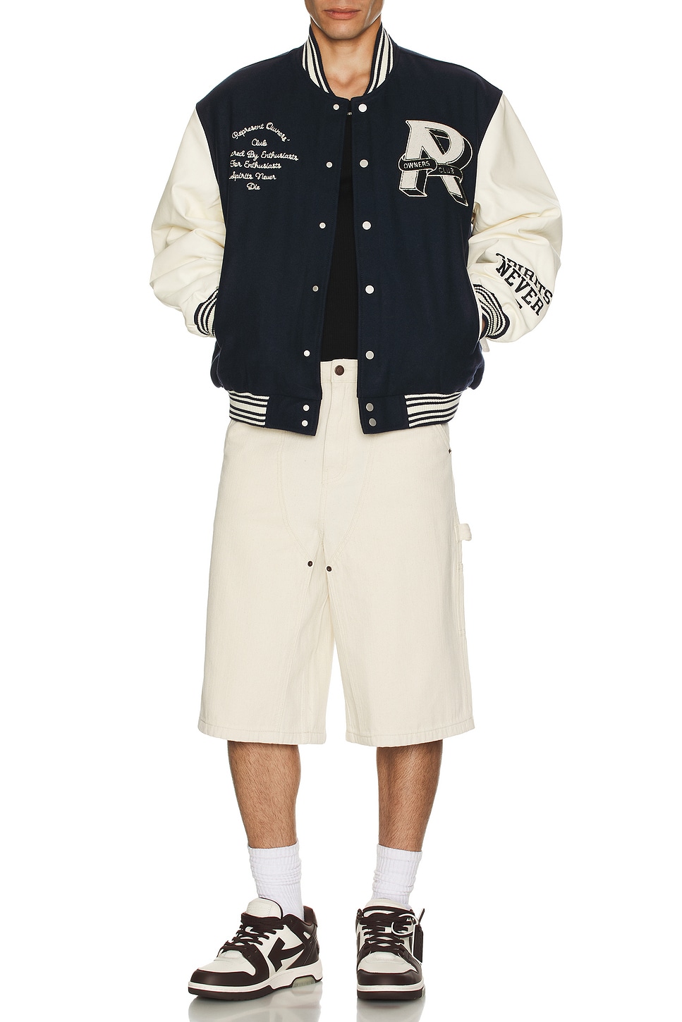 [42:CLUB] VARSITY JACKET (navy)　Mサイズ TWS [2025 1st Fanmeeting 42:CLUB] Varsity Jacket – KPOP2U_Unnie