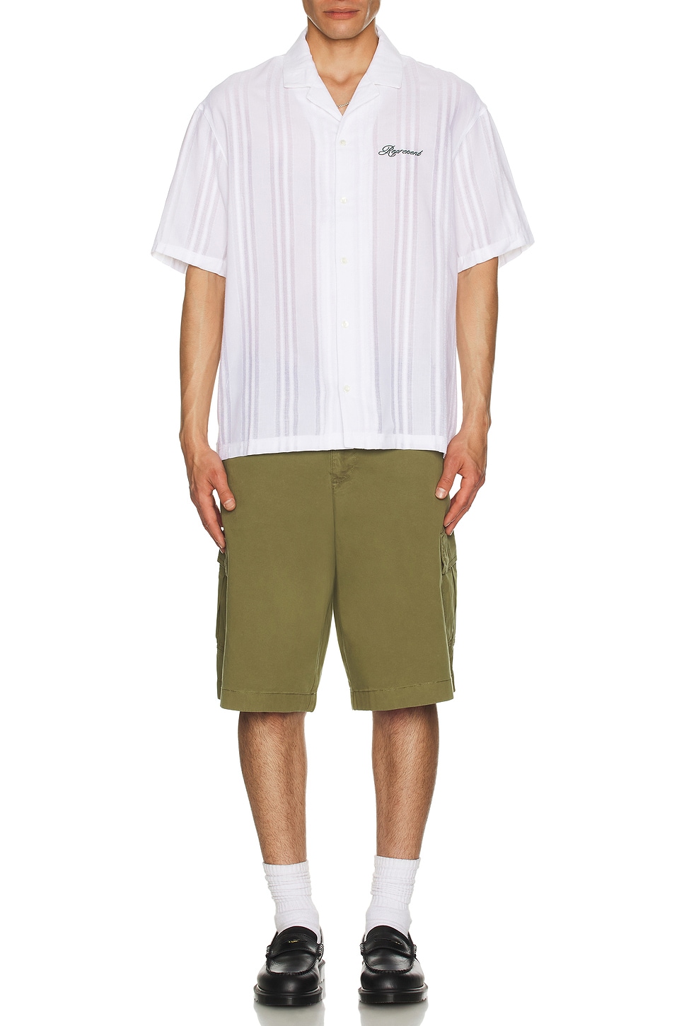 Embroidered Bowling Shirt