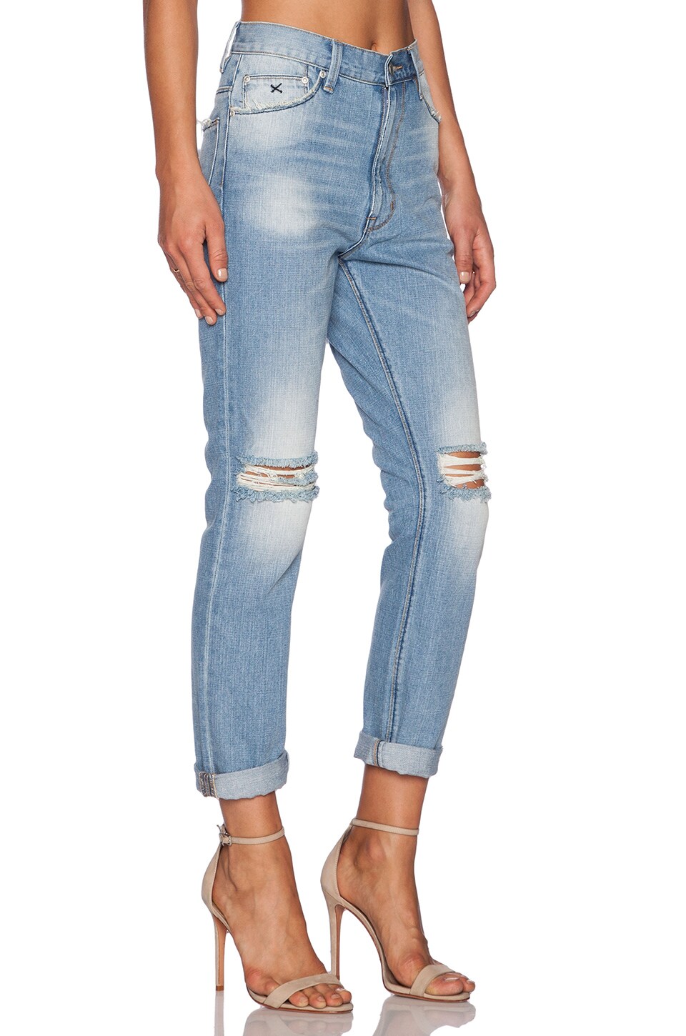 RES Denim Slacker Boyfriend in Zodiac Blue