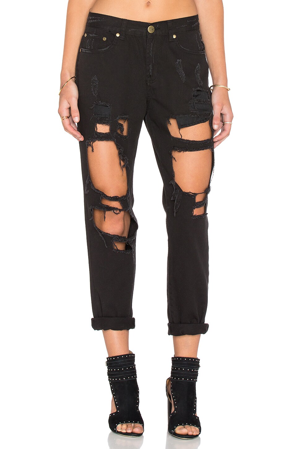 revolve black jeans