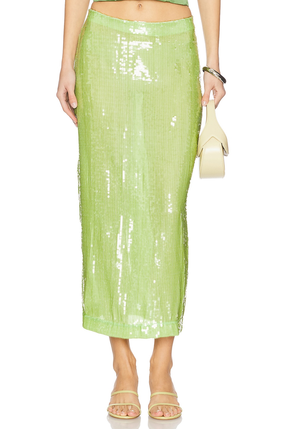 Rezek Studio Sequin Long Skirt