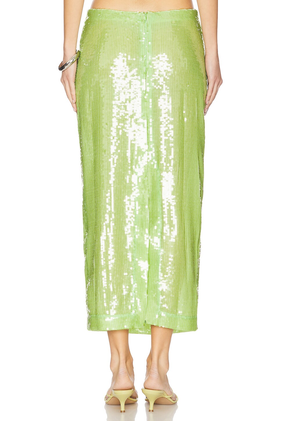 Rezek Studio Sequin Long Skirt