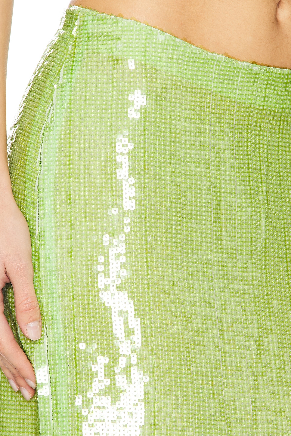 Rezek Studio Sequin Long Skirt