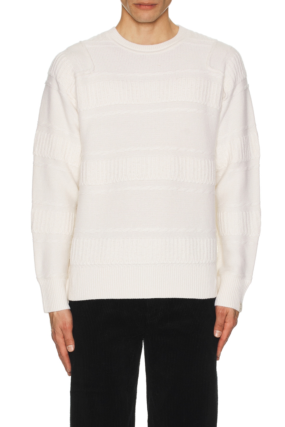 Rag Bone Colton Wool Crew Neck Sweater in Ivory REVOLVE