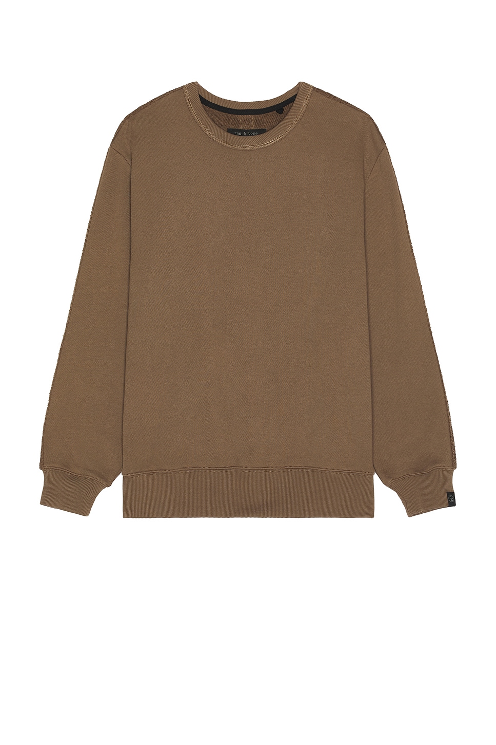 Rag & Bone Edge Crew Neck Sweater in Brown | REVOLVE