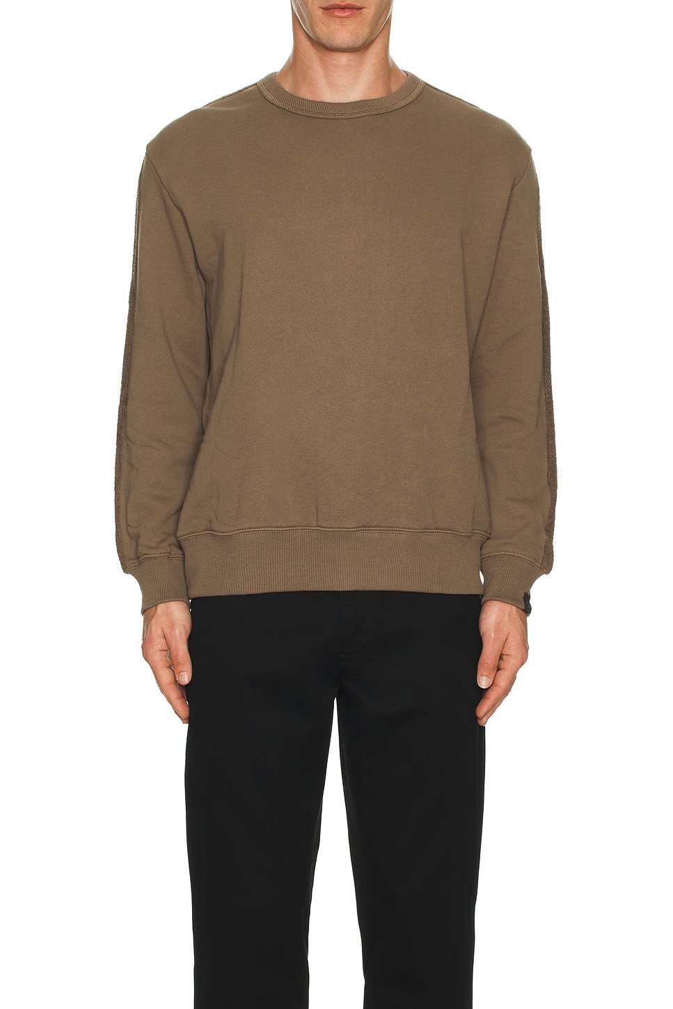 Rag & Bone Edge Crew Neck Sweater in Brown | REVOLVE