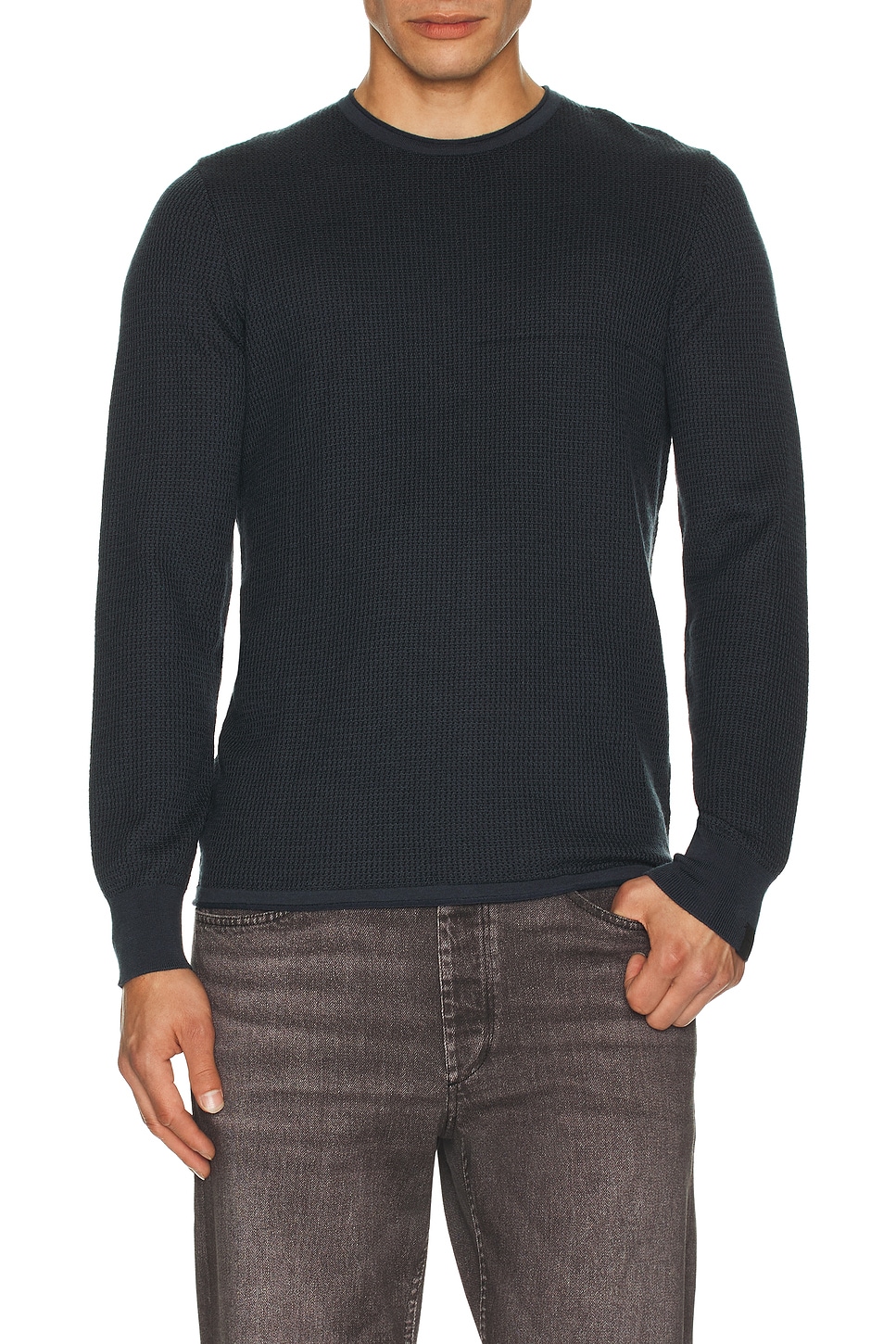 ニット/セーター rag&bone 15FW knit Rag & Bone セーター - Navy | REVOLVE