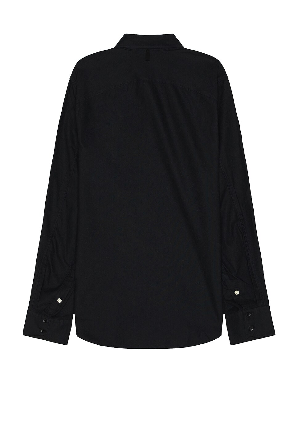 Oxford Rag Rag & Bone Engineered Oxford Shirt in Black | REVOLVE