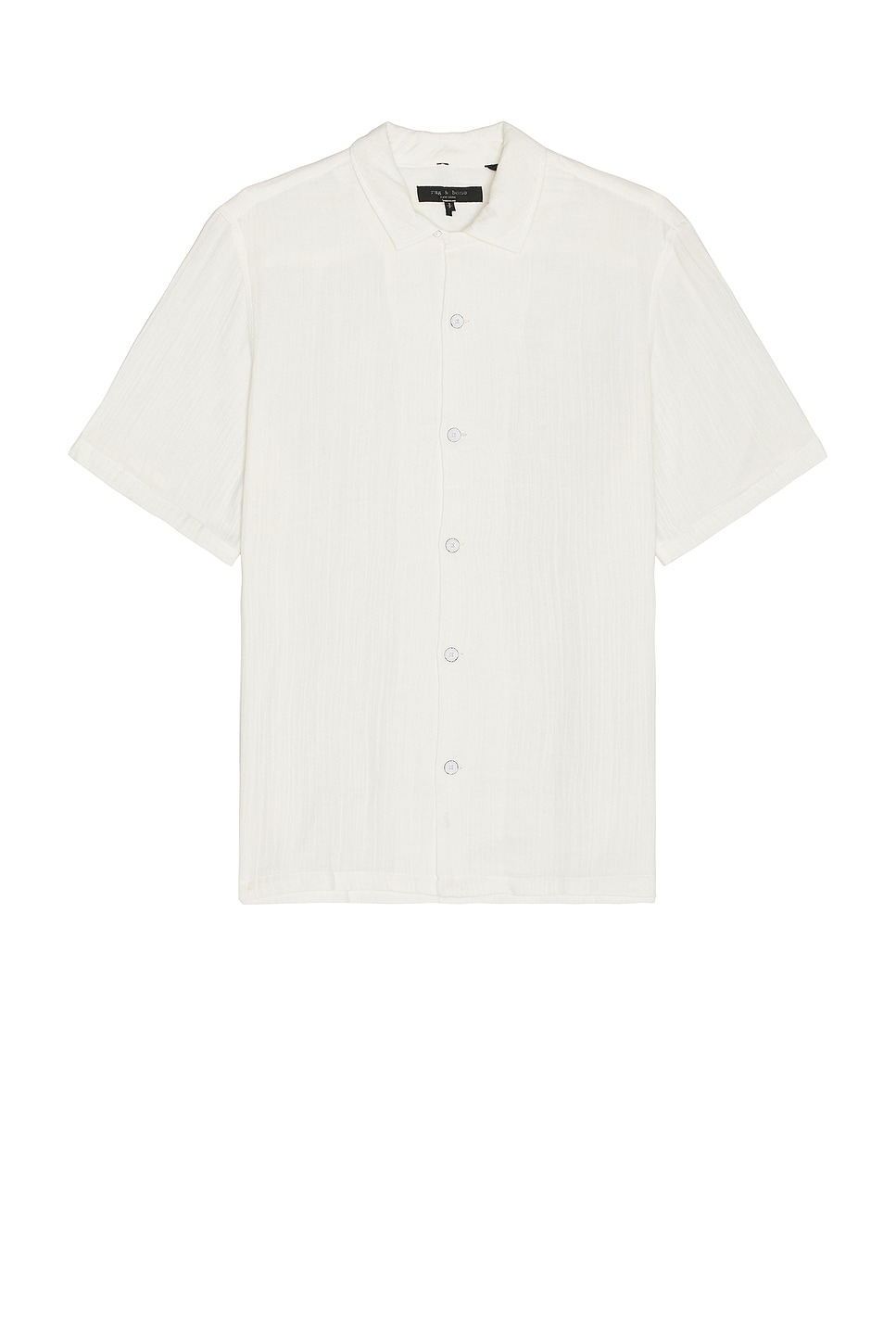 Rag & Bone Avery Gauze Shirt in White | REVOLVE