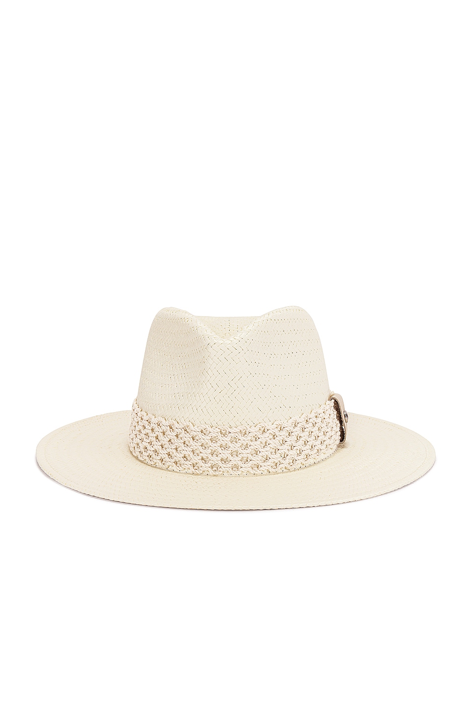Rag & Bone Packable Straw Fedora Hat in Natural | REVOLVE