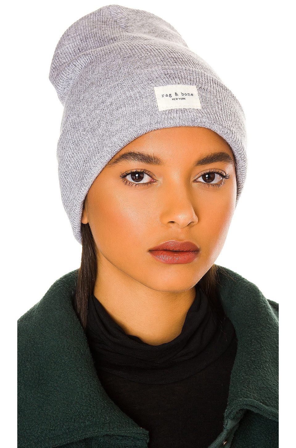 Rag & Bone Addison Beanie in Grey | REVOLVE