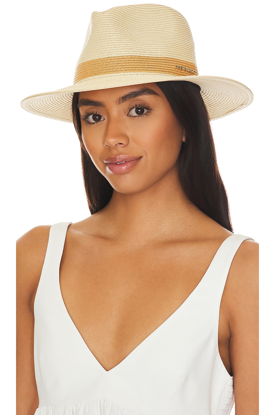 Image 1 of City Straw Hat in Natural