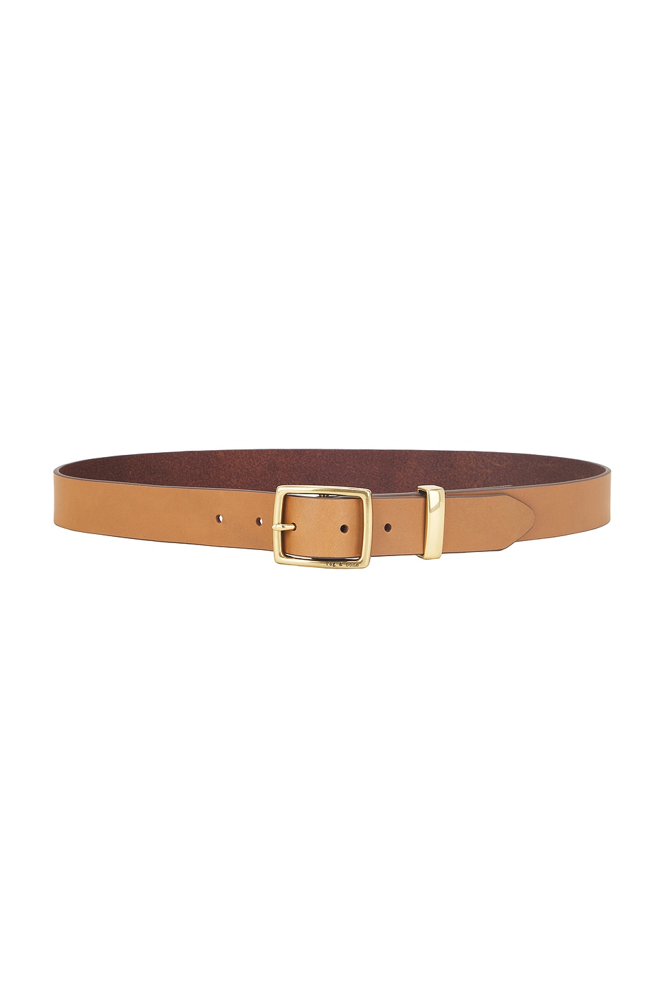【関税込み】rag & bone タン X Boyfriend レザーベルト Rag & Bone X Boyfriend Belt in Tan | REVOLVE