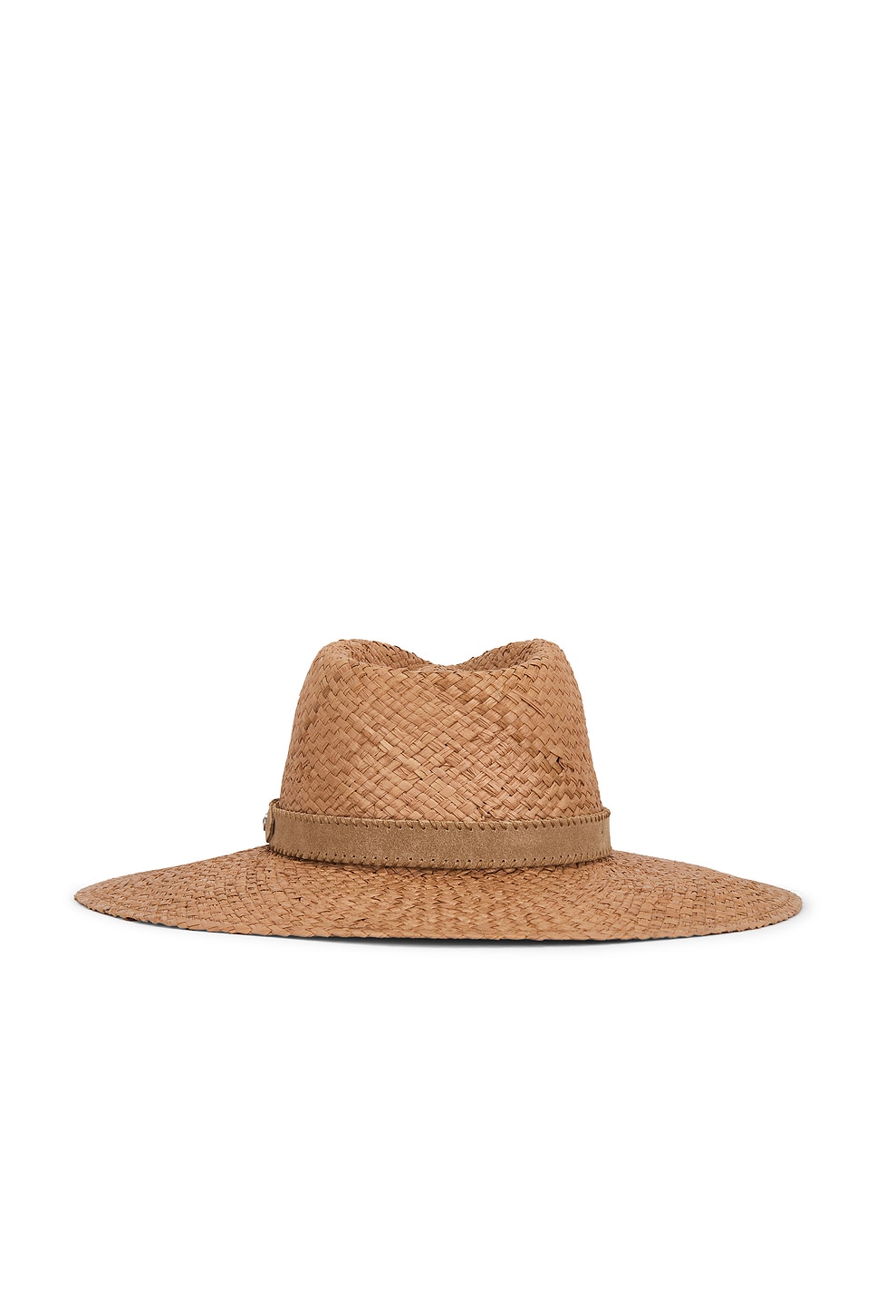Western Straw Fedora Hat - thumbnail 3
