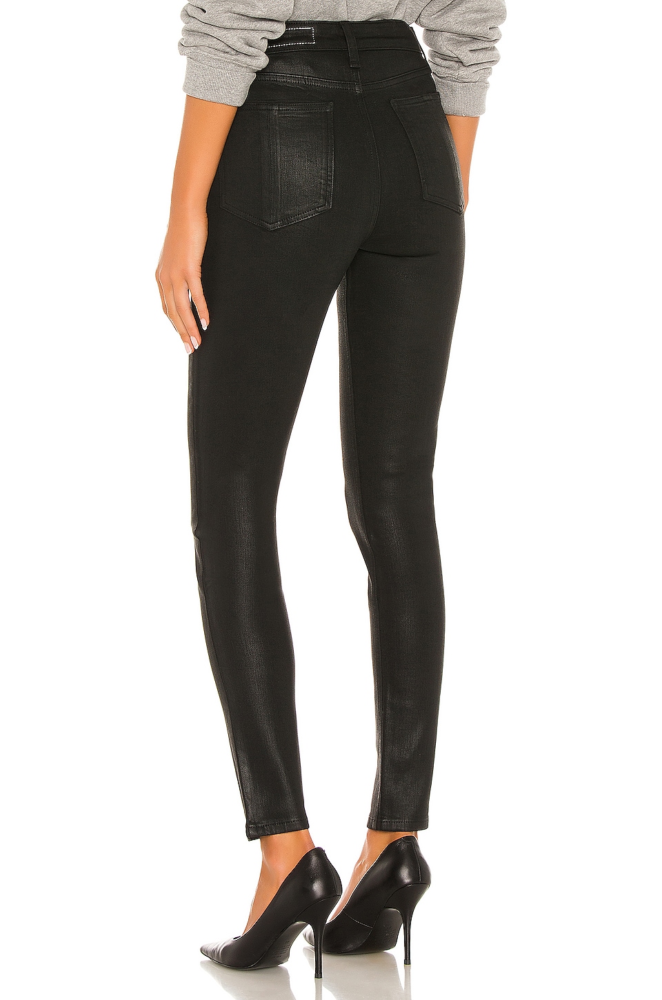 rag and bone nina high rise skinny black