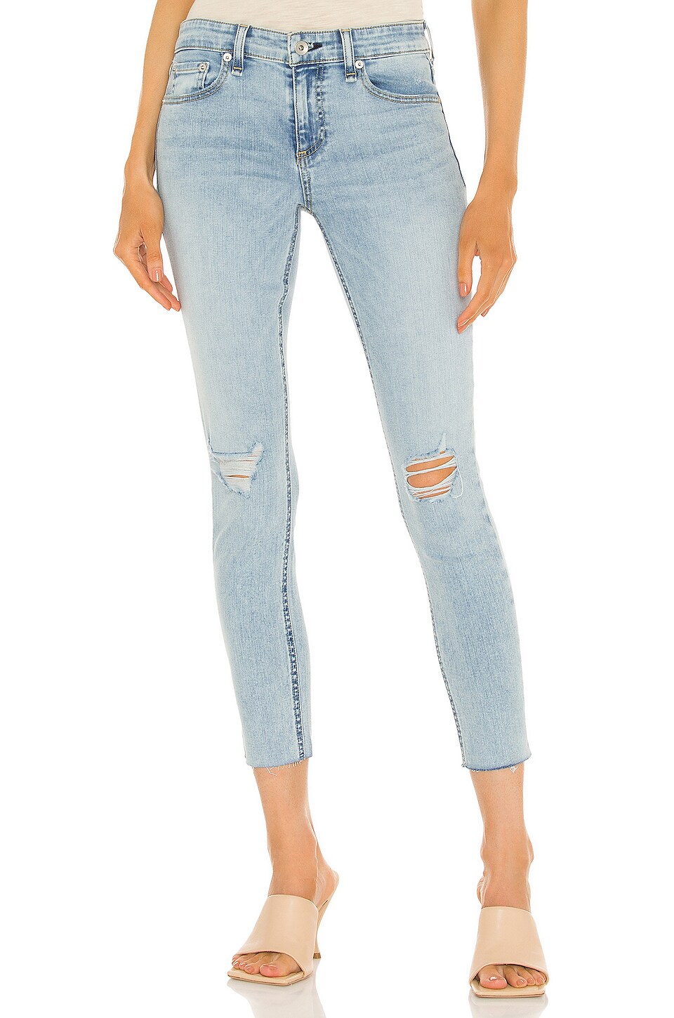 Cate Mid Rise Ankle Skinny Jean