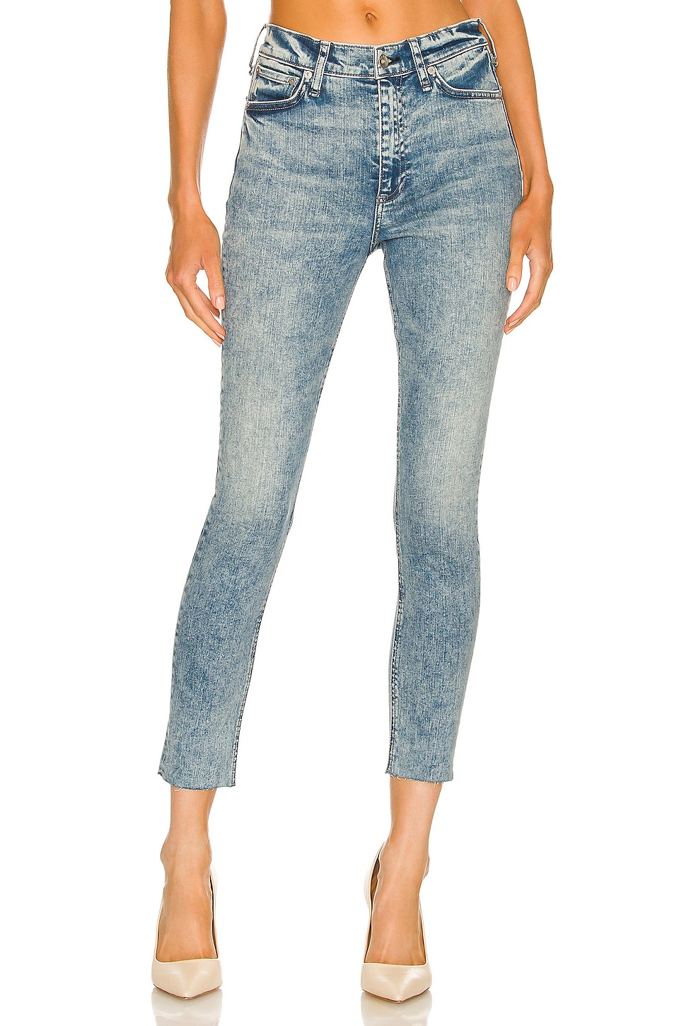Rag \u0026 Bone Nina High Rise Ankle Skinny 