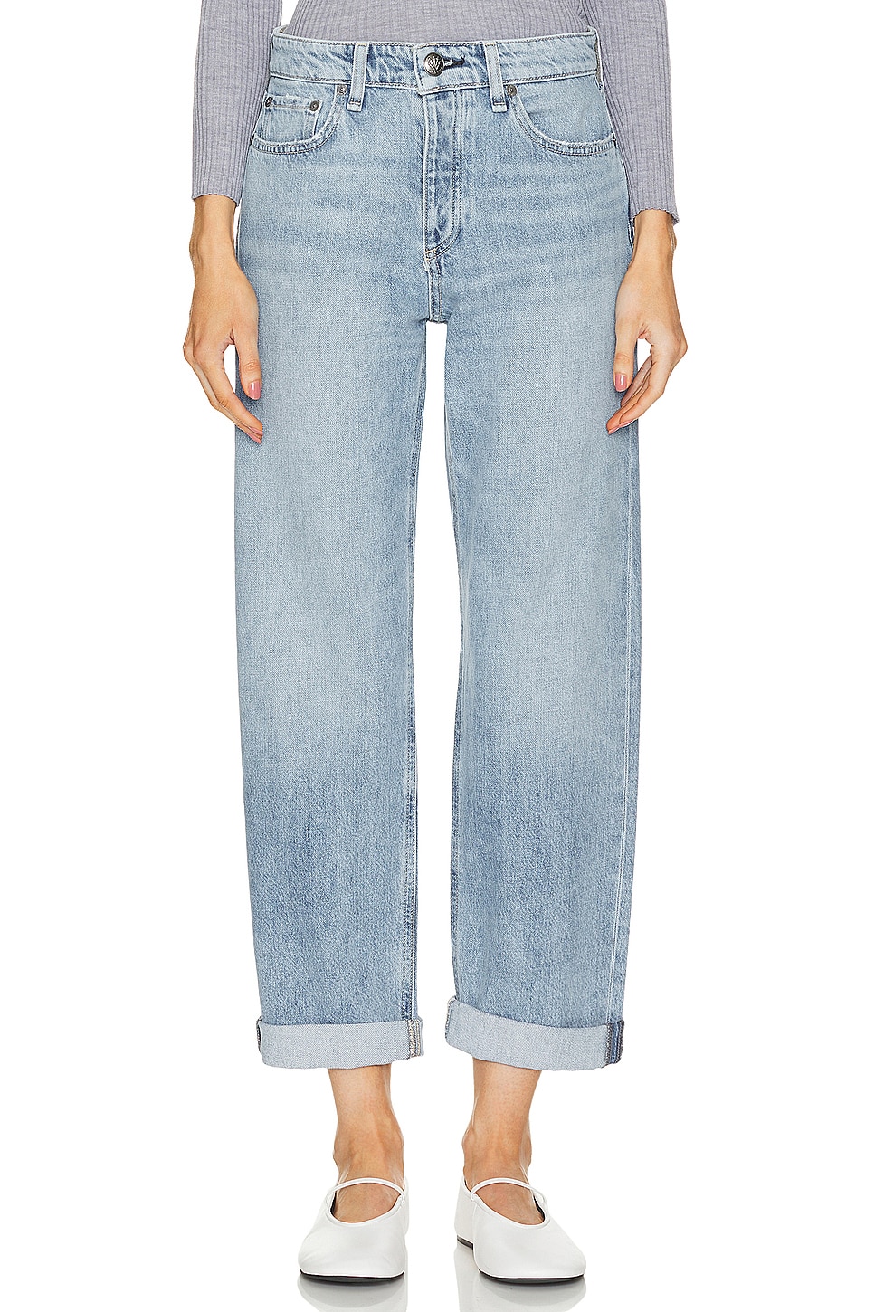 Rag & Bone Dre Low Rise Baggy in Amal | REVOLVE