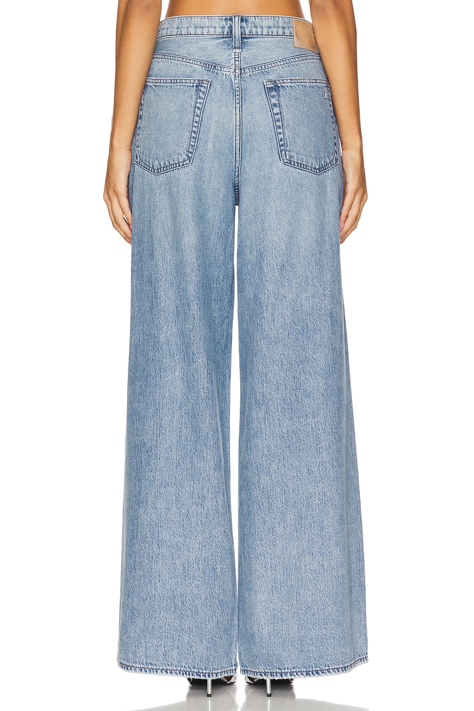 rag & bone Featherweight Sofie High Rise Wide Leg Jeans